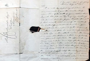 This letter written to family back home in Ludlow detailed the circumstances of the young Shropshire soldier's death.