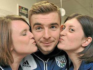 Supporting image for story: Albion stars cheer children at Sandwell Hospital