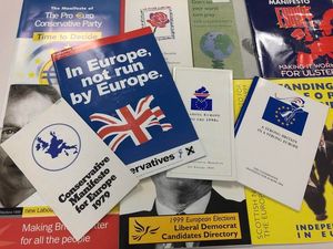 Supporting image for story: European election leaflets wanted for archive of political material