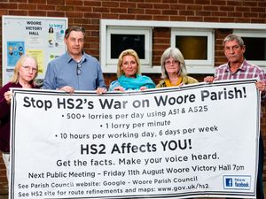 Supporting image for story: Find another route, HS2 protesters told