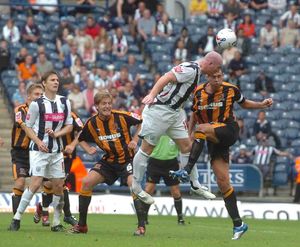 John Hartson during his spell at West Brom.