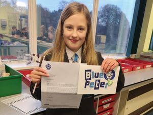 Supporting image for story: Ava's Blue Peter badge for her defence of Market Drayton beauty spot