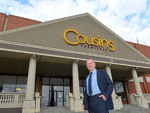 Supporting image for story: Go-ahead to demolish landmark Dudley furniture store's Roman-style portico