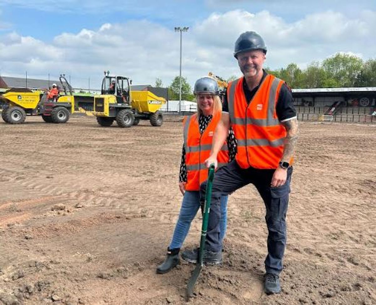 Staffordshire Club Pioneers Cutting-Edge Pitch Tech – Mirroring Everton's State-of-the-Art Stadium