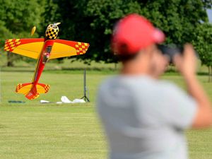 Supporting image for story: Thousands flock to Weston Park's Model Air Show - with pictures and video