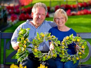 Supporting image for story: Husband-and-wife clock a century of service at Ashwood Nurseries