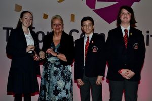 Pupils from Holy Trinity Academy