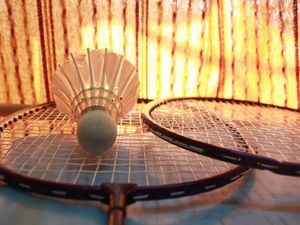 Supporting image for story: Birmingham 2022 badminton player swaps out racket mid-rally - and wins point anyway