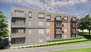 A £4 million block of flats proposed for a site off St James's Road, Dudley