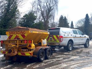 The gritting vans have been out and about around the borough