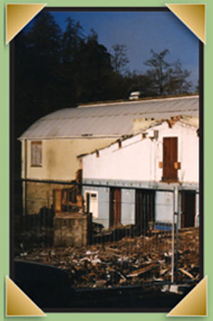 The mill fell into a state of disrepair after the closure of the swimming pool