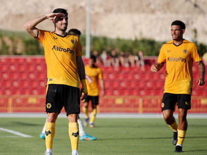 Supporting image for story: Wolves star Pedro Neto salutes team-mate Morgan Gibbs-White