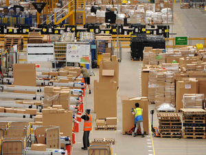 Supporting image for story: Wanted: THOUSANDS of Christmas workers needed for Amazon's Rugeley base