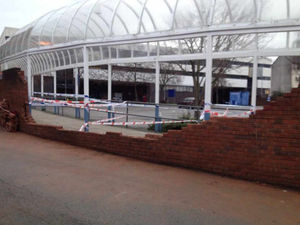 Supporting image for story: Lorry smashes into Stafford supermarket wall
