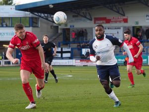 Supporting image for story: AFC Telford boss Rob Edwards praises 'excellent' Sylvan Ebanks-Blake