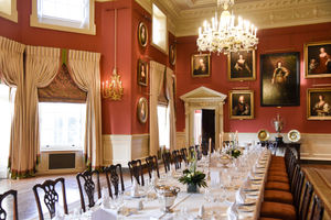 Weston Park's renovated dining room
