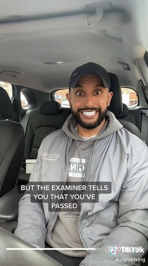 Pin is now a TikTok pro. Photo: DGN Driving School TikTok