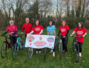 Some of the team
Left: Jenny Winter, Tim Lloyd, Abi Elder (Alex’s sister), Charlotte Chubb, Vickie Minton, Izzy Chubb