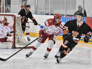 Supporting image for story: Tom Watkins praises patched up Telford Tigers