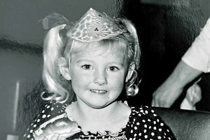Michelle Stackhouse, aged four