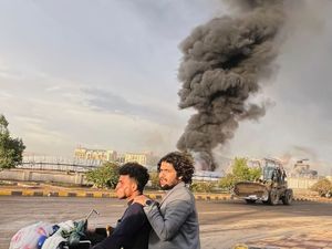 Supporting image for story: Israeli airstrikes hit Yemen’s capital targeting Iran-backed Houthis