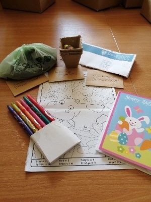 The boxes have gone to those who usually partake in the council's day centre