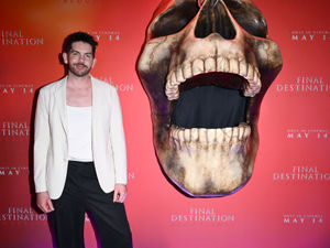 Scott on the red carpet for Final Destination: Bloodlines