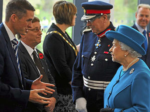 Supporting image for story: MP Gavin socks it to 'em as downpour fails to ruin big day with the Queen