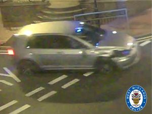 The VW Golf. Photo: West Midlands Police