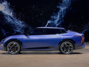 Supporting image for story: Kia’s EV4 Fastback hits UK roads priced from £40,895
