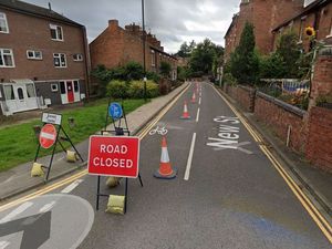 Supporting image for story: Narrow Shrewsbury road to become one-way permanently