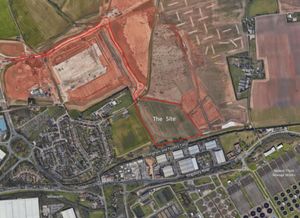 The site of the proposed development, near Wishaw Lane in Birmingham. Taken from design and access statement by AJA Architects Consulting Ltd/Midlands Land Portfolio