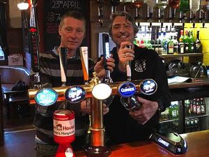 Supporting image for story: Attention! Benefit for Sergeant Major Steve at Market Drayton Pub