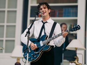 Supporting image for story: The 1975’s Matt Healy talks Lewis Capaldi and break-ups at Finsbury Park gig