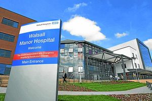 Walsall Manor Hospital and other healthcare sites in Walsall will benefit from the strategy