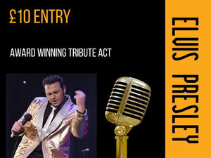 An award-winning Elvis tribute act will perform in Llandrindod  Wells.
