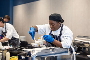 Wolves' head performance chef Melissa Forde
