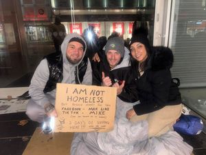 The campaign has raised hundreds of pounds for charity