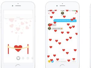 Supporting image for story: Tinder’s new Reactions feature includes animations exclusive to women