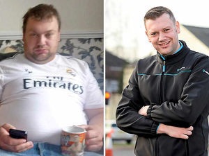 Supporting image for story: 'I was that big, I could steer the bus with my belly': Driver John ditches the pizza to lose nine stone