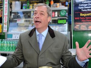 Supporting image for story: Nigel Farage to speak at Willenhall rally ahead of European elections
