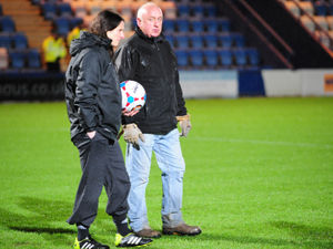 Supporting image for story: AFC Telford pitch will hold out, insists groundsman Mick Conway