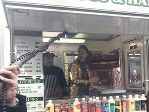 Supporting image for story: Ant and Dec's Saturday Night Takeaway: Stephen Mulhern meets shoppers while filming in Wolverhampton