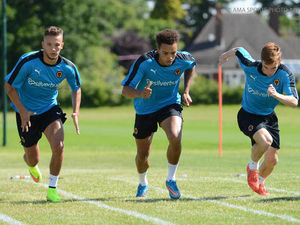 Supporting image for story: Pictures and videos: Wolves back in training