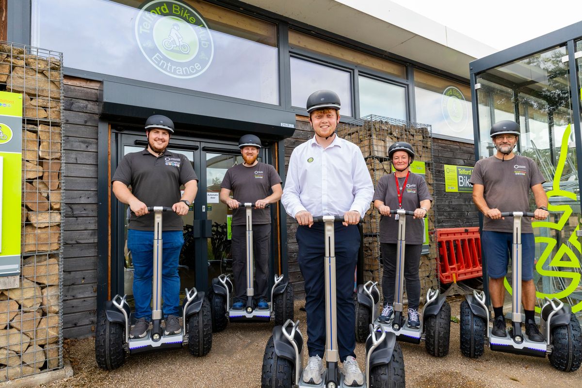 Segway experiences rolled out at Telford town park