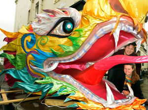 Supporting image for story: Newport celebrates the year of the dog