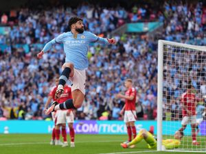 Manchester City’s Josko Gvardiol celebrates