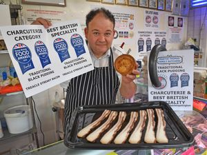 Supporting image for story: Popular Pattingham butchers honoured and amazed as same products named as finalists in two different categories of national food awards