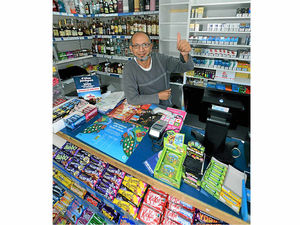 Supporting image for story: Cradley store damaged in fire reopens for business
