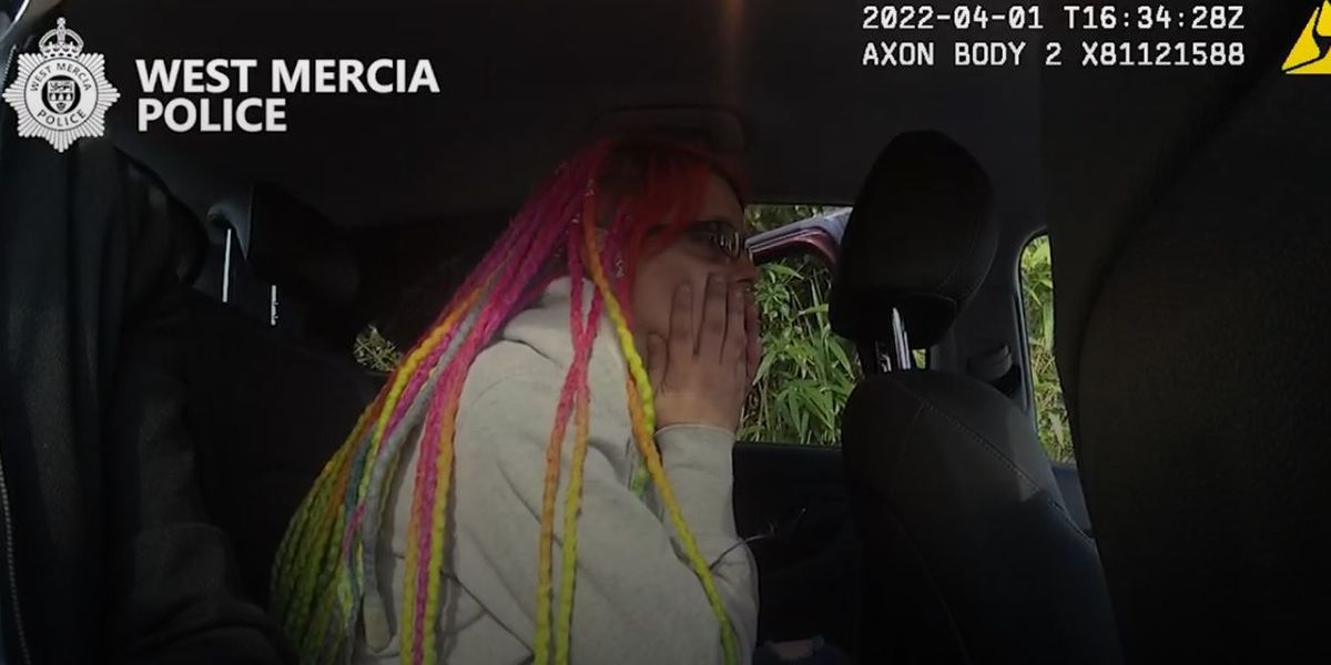 Watch: Moment police tell woman shes arrested for murdering her husband at her Newport home